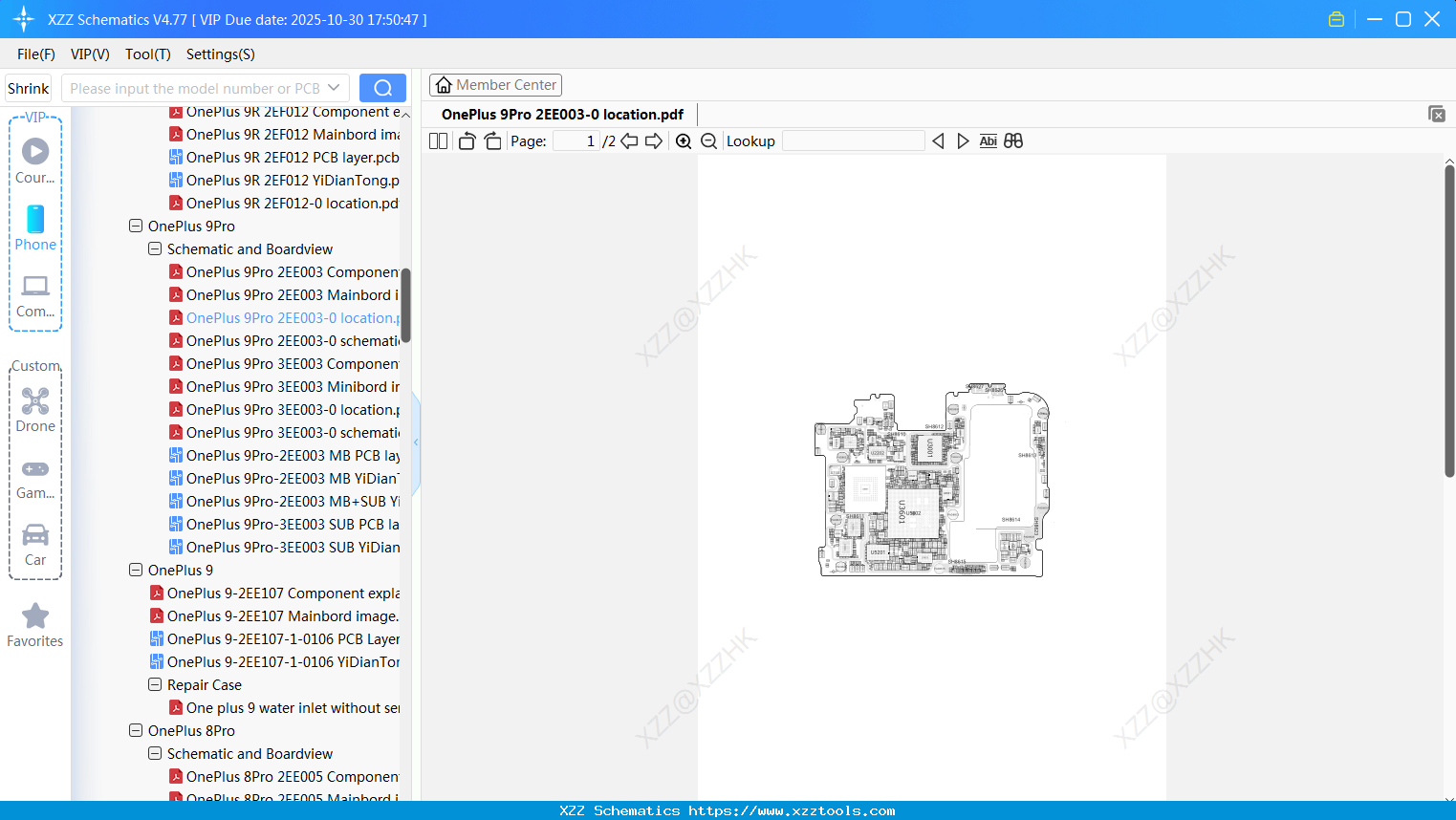 OnePlus 9Pro 2EE003-0 Location